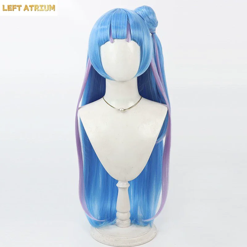 Костюм для косплея Аоказе Нана из аниме «You and Idol Precure», сине-белое платье принцессы, юбка в стиле Лолита, парик, женский кавайный костюм для маскарада (art.: 3920db381f1e2) - 3920db381f1e2