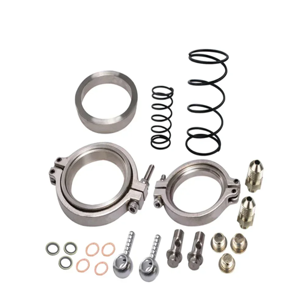 JONBO для суперзарядного турбоколлектора Tial 44 мм верхняя стальная V-band внешняя