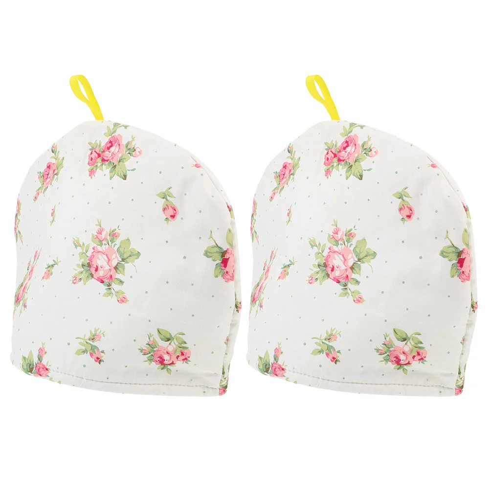 

2Pcs Household Teapot Cover Decorative Tea Washable Teapot Protector Insulation Teapot Cover
