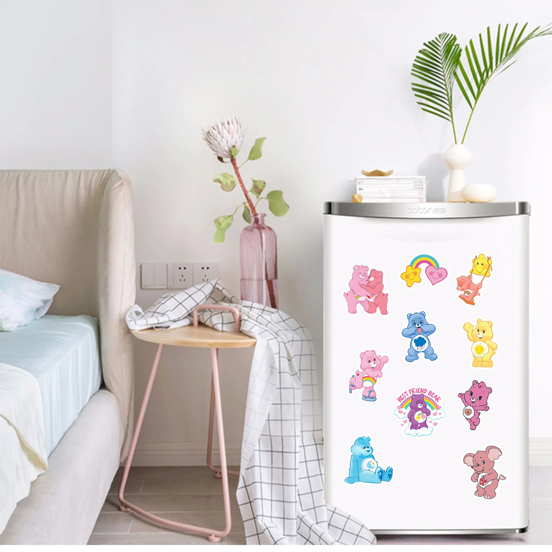 53 шт./упак. милый Радужный медведь Пингвин Любовь рок ручная учетная запись