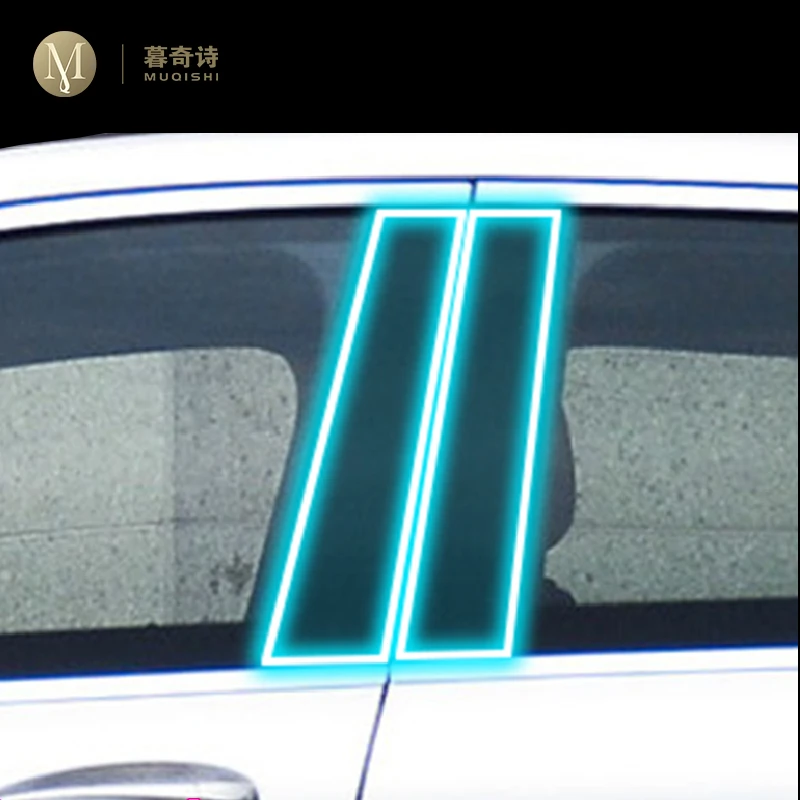 

Для Mercedes-Benz EQC 2020-2022 внешняя деталь окна автомобиля-фотопленка с защитой от царапин аксессуары для ремонта