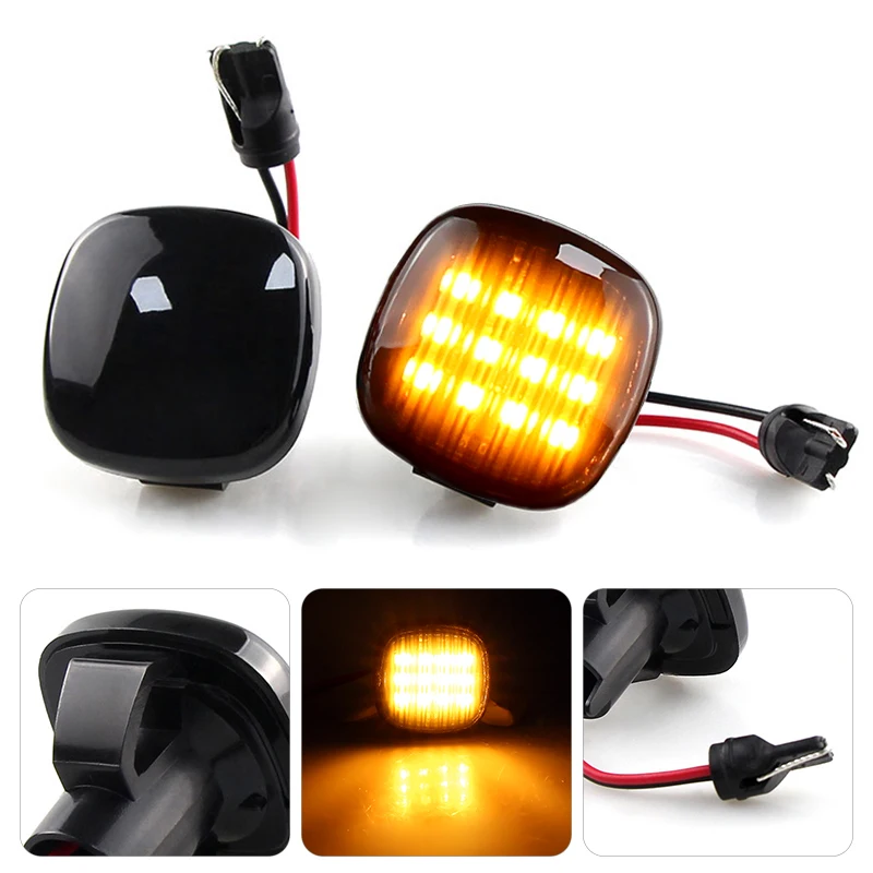 2 шт. для Audi A3 8L A4 8D S4 B5 A8 D2 Янтарный светодиодный поворотный сигнал боковой фонарь