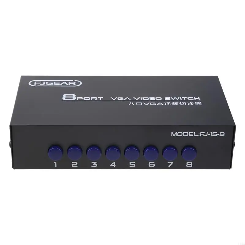 Плата VGA Box 1920*1440 250 МГц 8 в селектор 1 для ПК