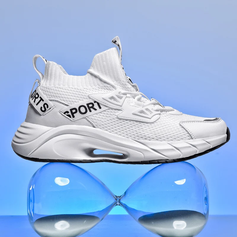 New Mens Shoes Breathable Running Shoes Comfortable Casual Gym Mens Sports Shoes Light Athletic Sneakers Plus Size 39-46