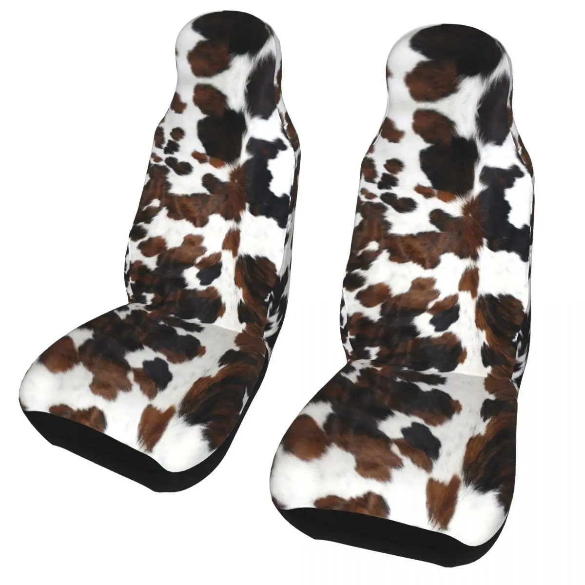 

Cowhide Tan Texture Universal Car Seat Cover Waterproof Women Animal Fur Leopard Pattern Seat Covers Polyester Hunting