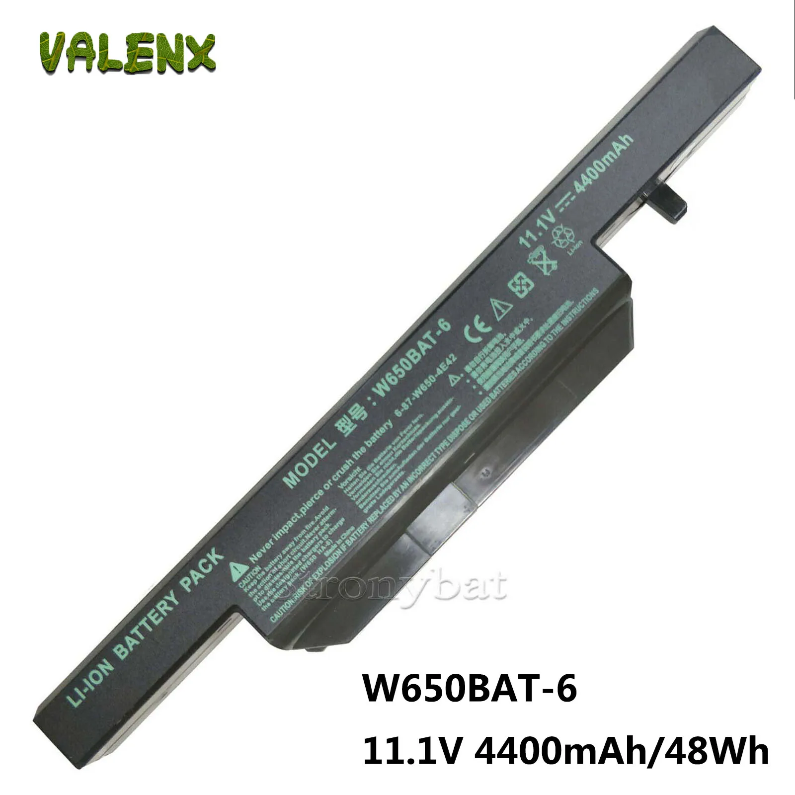 Nova Bateria do Portátil para Hasee W650bat6 K610c K650d K750d K570n K710c K590c K750d G150sg G150s G150tc G150mg W650s
