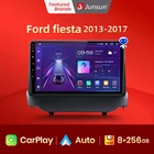 Junsun V1pro AI Voice 2 din Android авто радио для Ford fiesta 2013-2017 автомобильное радио мультимедиа GPS трек Carplay 2din
