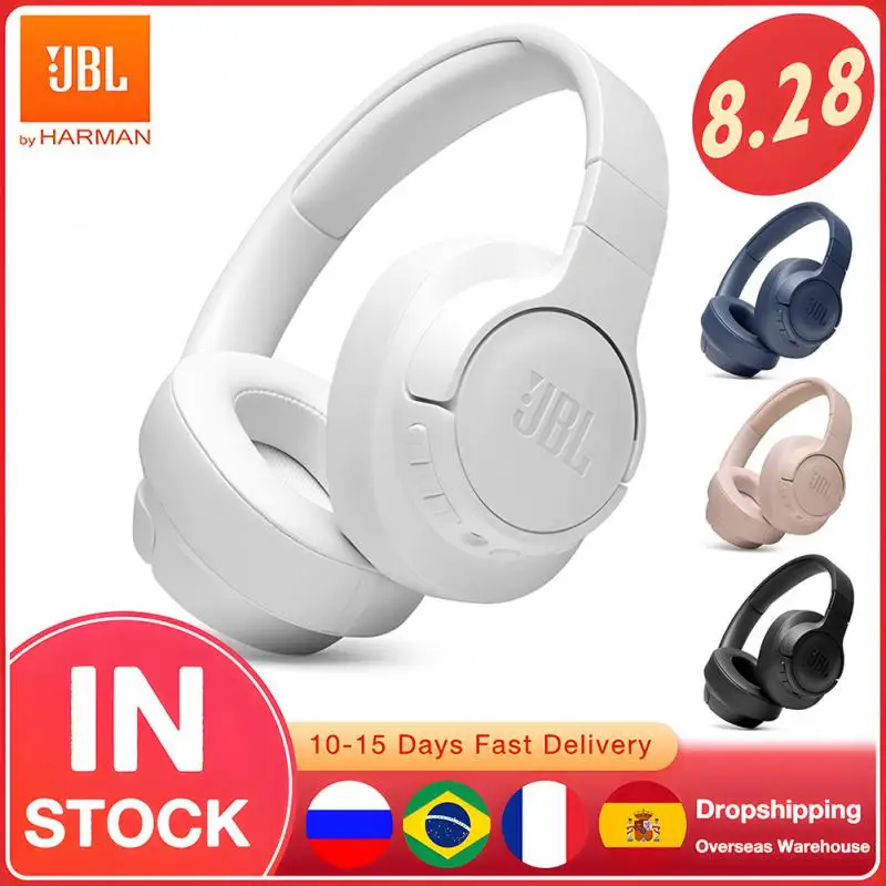 

Оригинальная беспроводная гарнитура JBL TUNE760NC Bluetooth 5,0, глубокие басы, HiFi Звук, шумоподавление, музыка, спортивные наушники с микрофоном