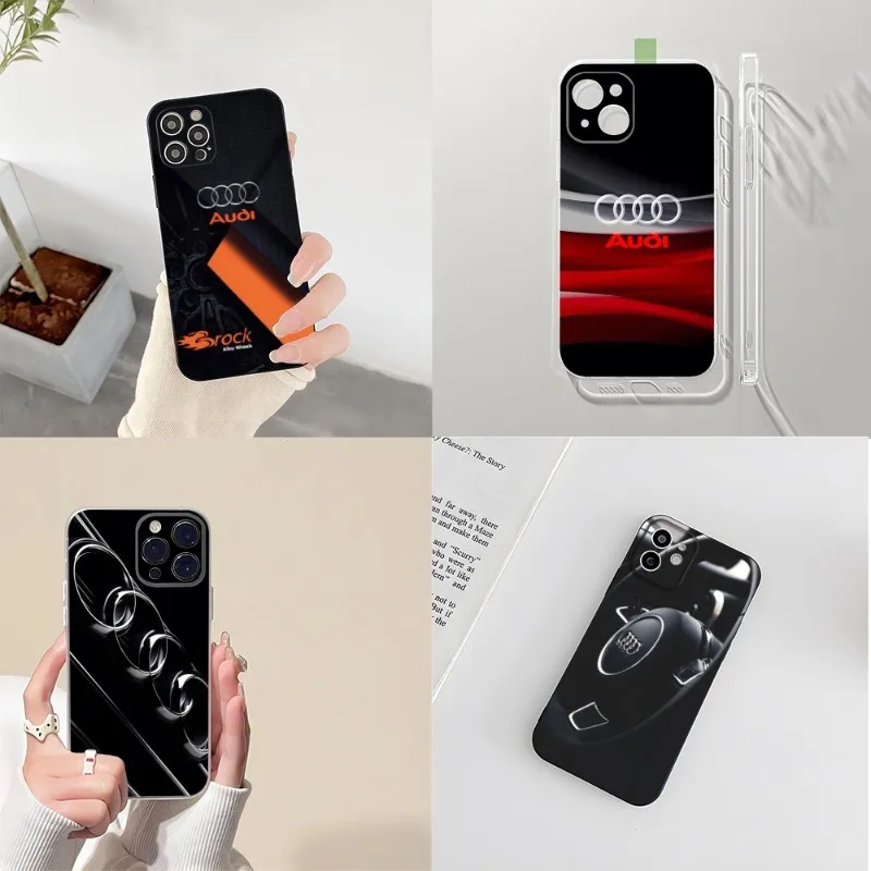 

Чехол для телефона 2023 для IPhone 14, 12, 13, 11 Pro Max Mini, X, XR, XS Max, 7, 8 Plus, черный с прозрачным силиконовым чехлом