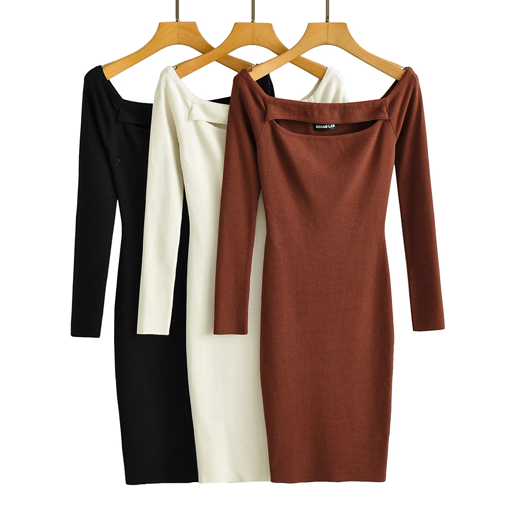 Женское трикотажное платье BRUSCREST