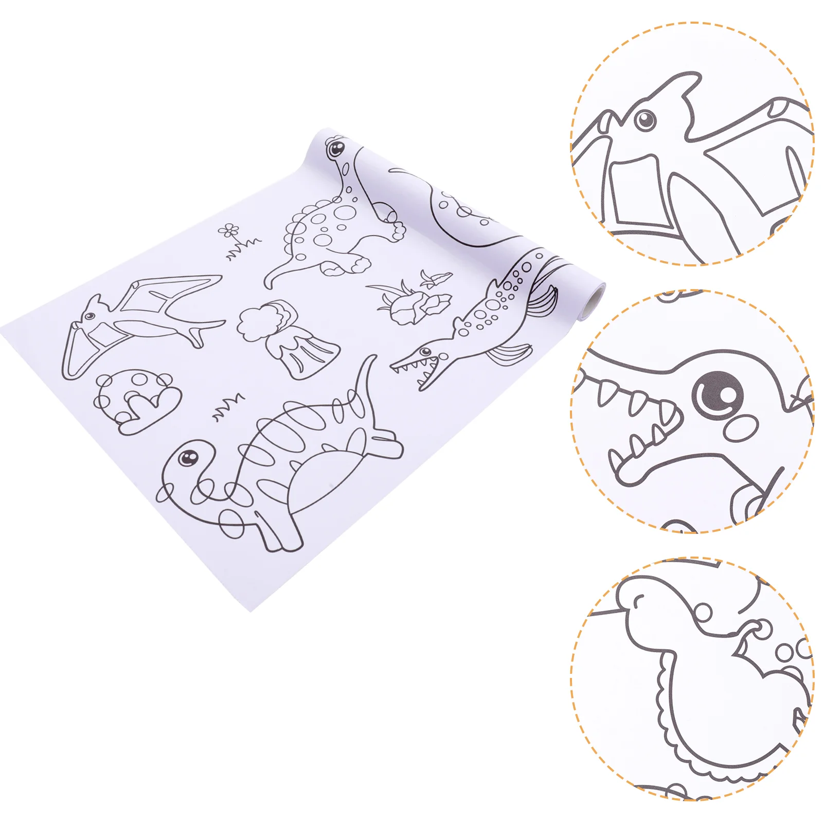 

Children's Graffiti Scroll Color Poster Painting Paper Drawing Kids Puzzle Baby