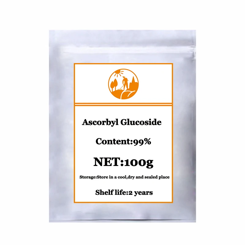 

Vitamin c glucoside 98% cosmetic grade AA2G ascorbic acid glucoside skin whitening agent