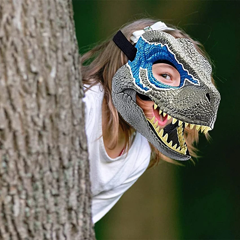 Вечерняя Женская Подарочная маска Велоцираптора T-Rex динозавра реквизит для