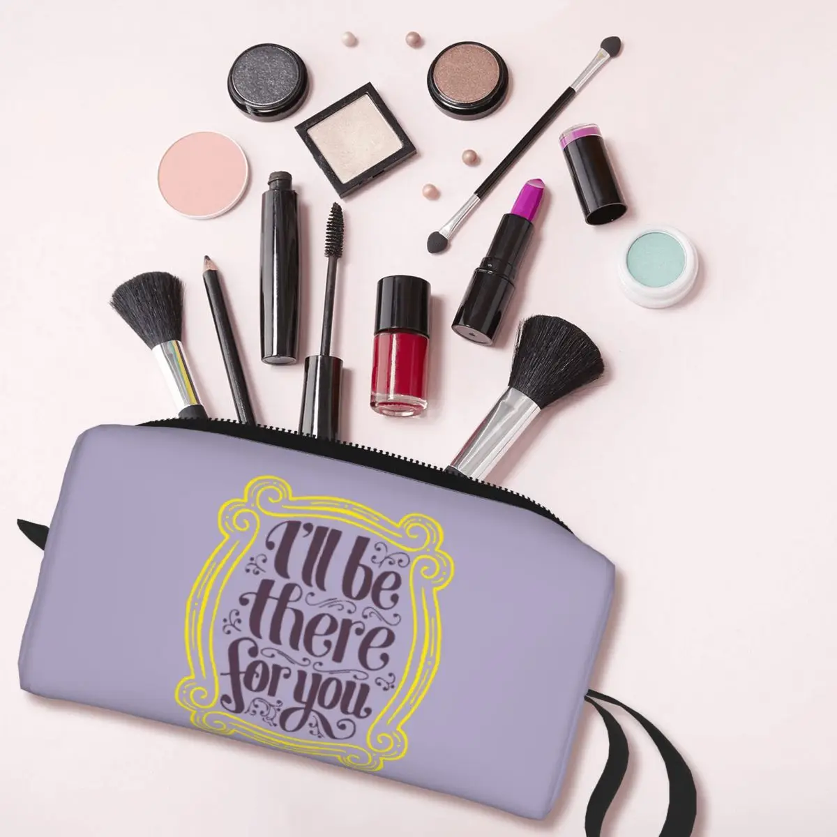 Друзья ТВ-шоу я буду для вас большая косметичка водонепроницаемая сумка дорожные