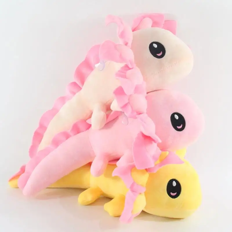 

35cm Kawaii Axolotl Anime Plush Toy Soft Stuffed Plushie Doll Cartoon Figure Toys Kids Adults Chlidren Christmas Gift