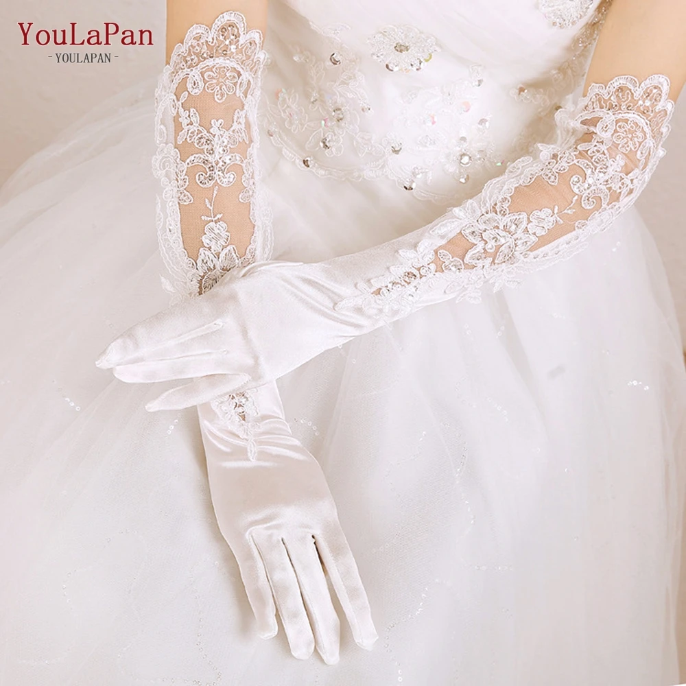 1 пара женские свадебные перчатки YouLaPan M06