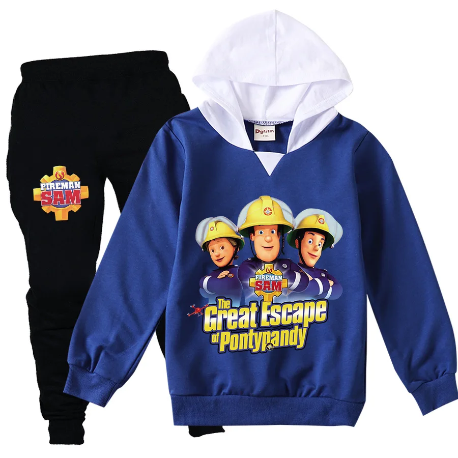 2 шт./комплект детский спортивный костюм с капюшоном и брюками - купить по