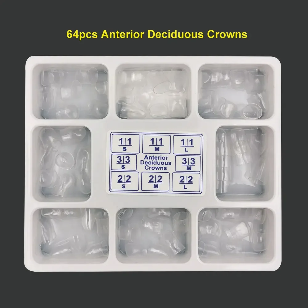 Зубные прозрачные короны 1 910 передние зубы для взрослых стоматологические 912 911 М