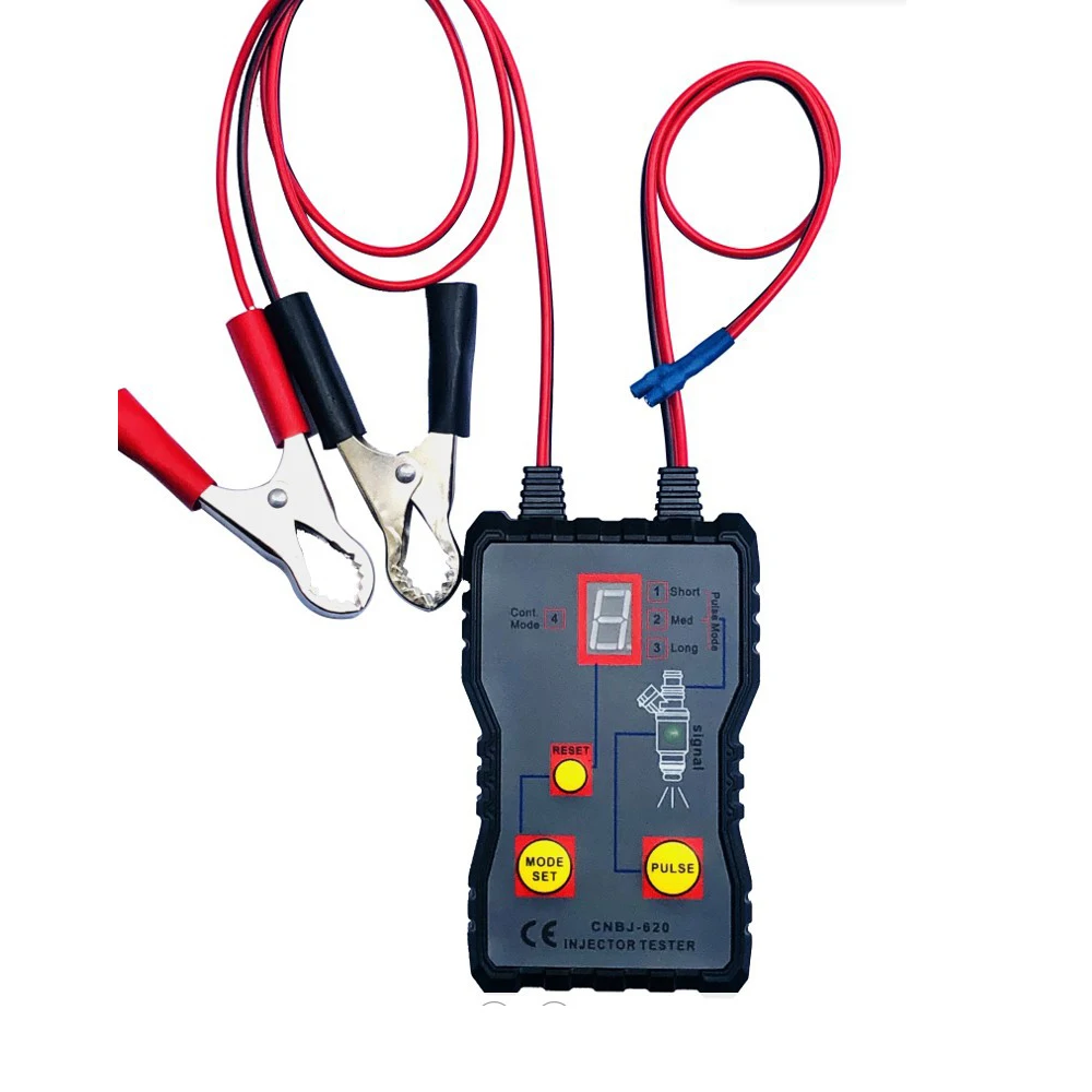 

Automobile Injector Tester Nozzle Cleaner Pulse Signal Diagnostic Instrument Good Or Bad Vehicle Car Maintenance Tools