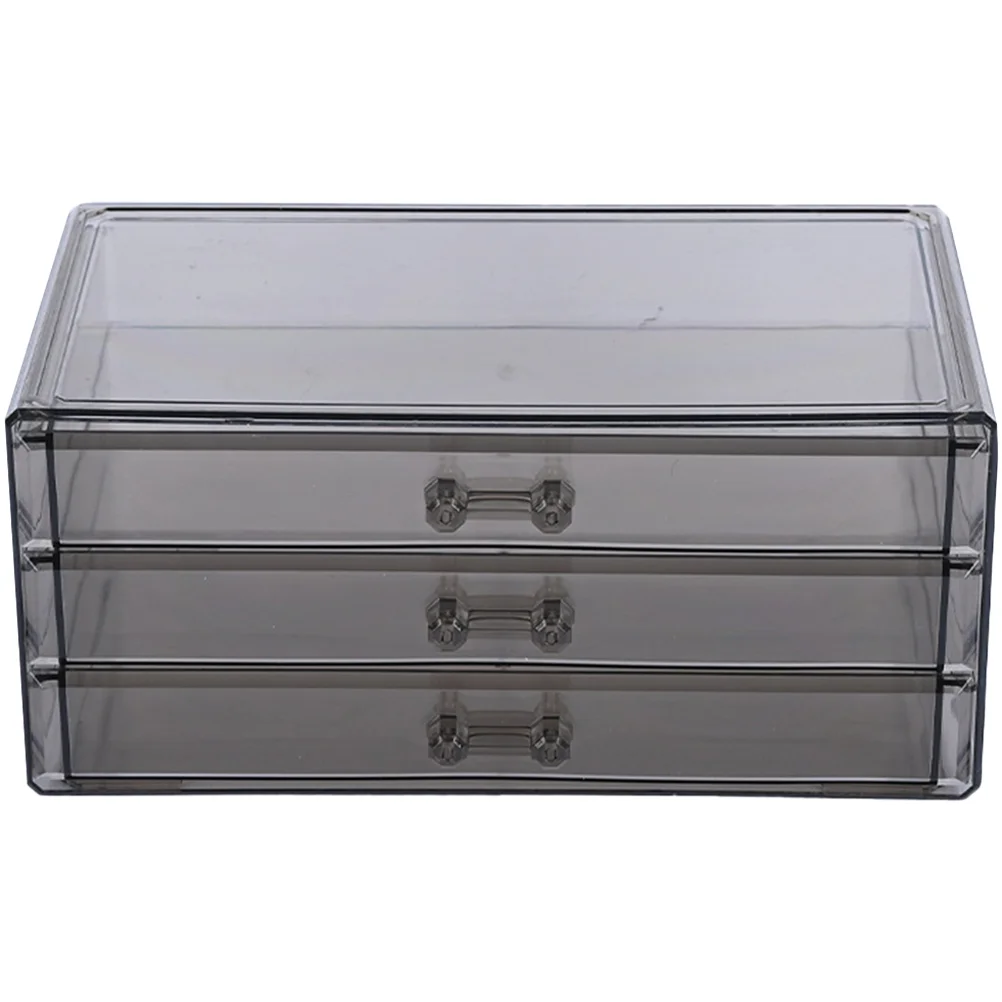 

Organizer Box Storage Makeup Caseacrylic Drawers Jewelry Display Brush Bathroom Holder Clear Desktopdrawer Office Lipstick