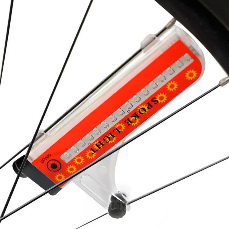 

Велосипедное колесо, фонарь, предупреждающая лампа, водонепроницаемый IP55, 32 модели