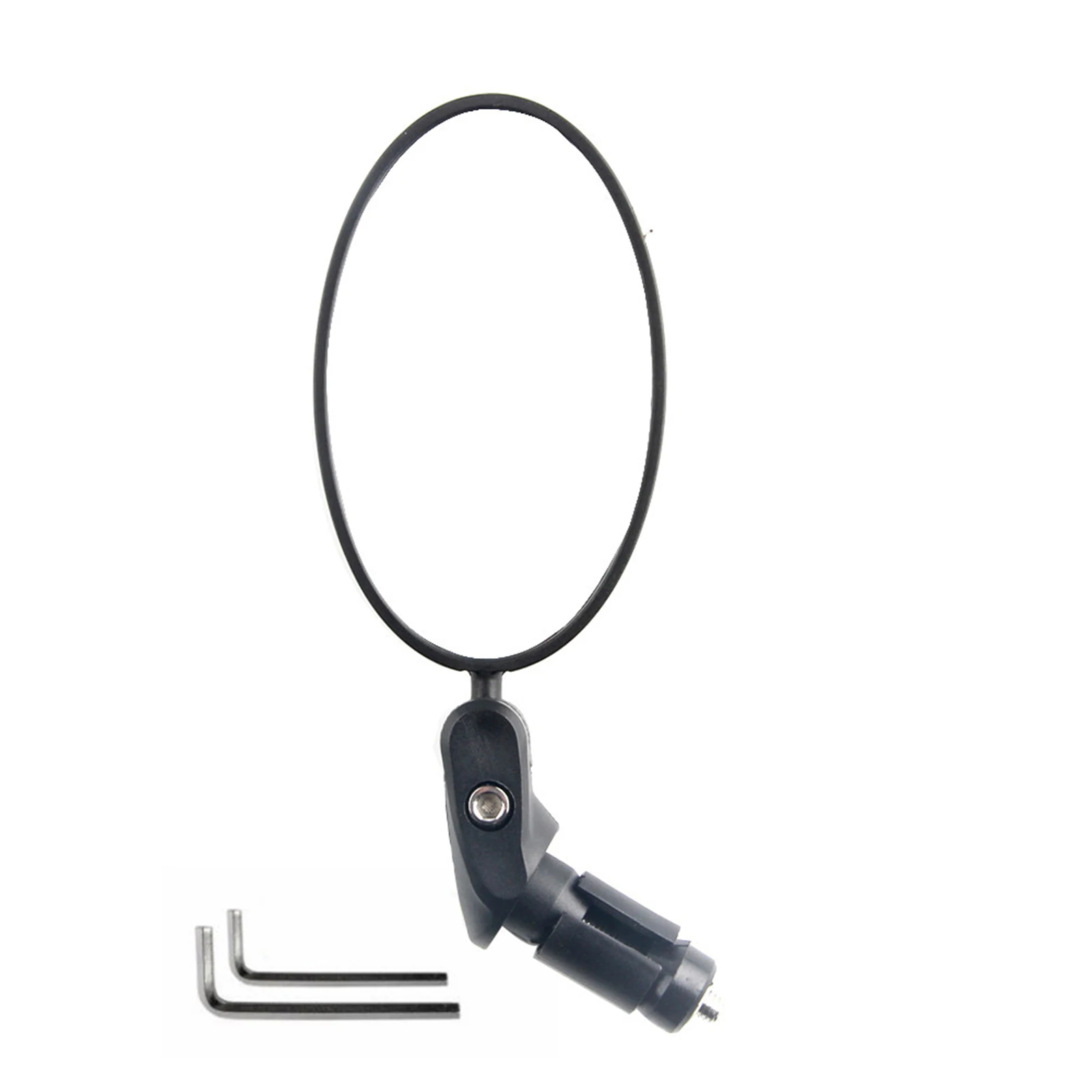 

Handlebar Bicycle Mirror Bicycle Rear View Mirrors 360Rotatable Wide Angle Bar End Scratch Resistant Glass Lens Mirror For