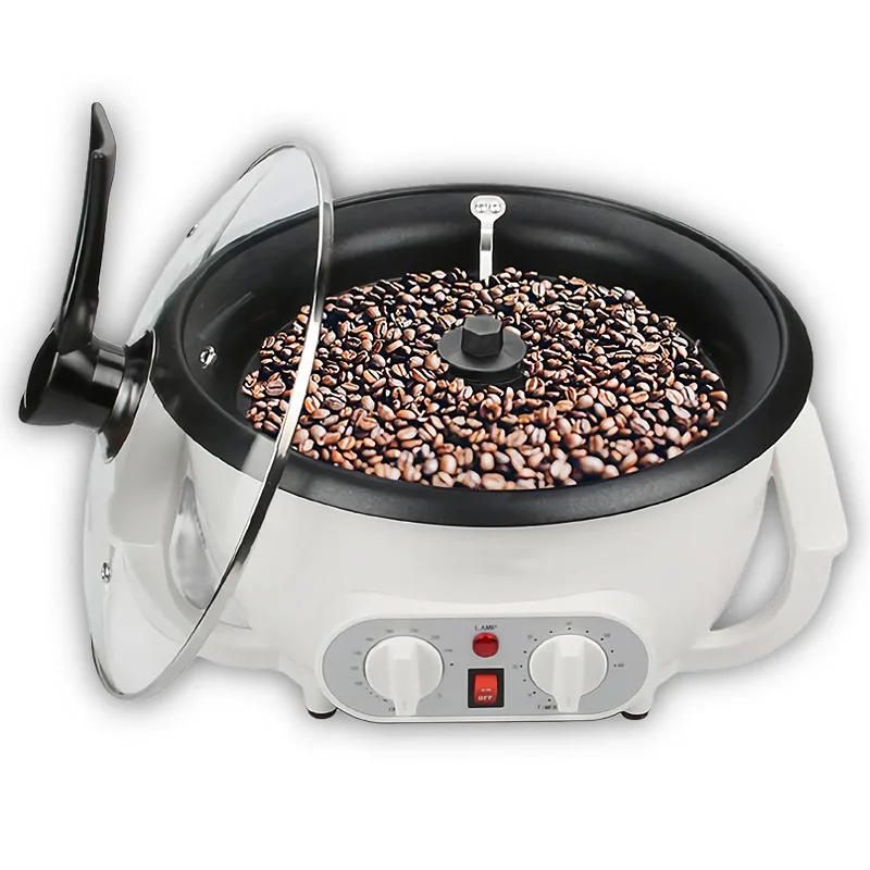 

800W Electric Coffee Bean Roaster Coffee Baked Peanut Beans Baking Stove Popcorn Make Dryer Roasting Machine Grain Drying