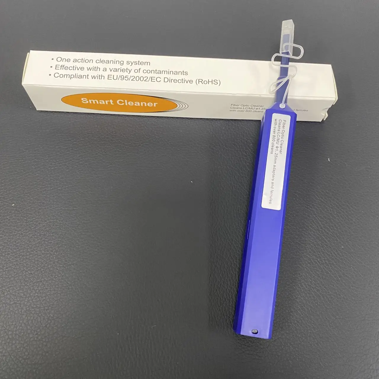 2.5mm 1.25mm Fiber Optic Cleaner Cleaning Pen FOC-1.25 MU LC FOC-2.5 SC ST FC Fiber Flange Cleaner Fiber Connector Cleaning Pen