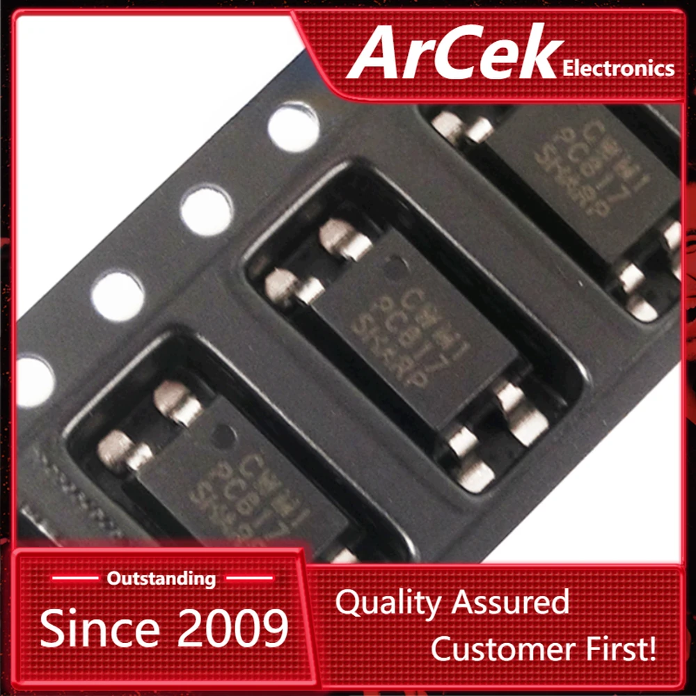 (100 шт.) PC817C PC817 EL817 FL817 DIP-4 Монтажный фотосоединитель высокой плотности