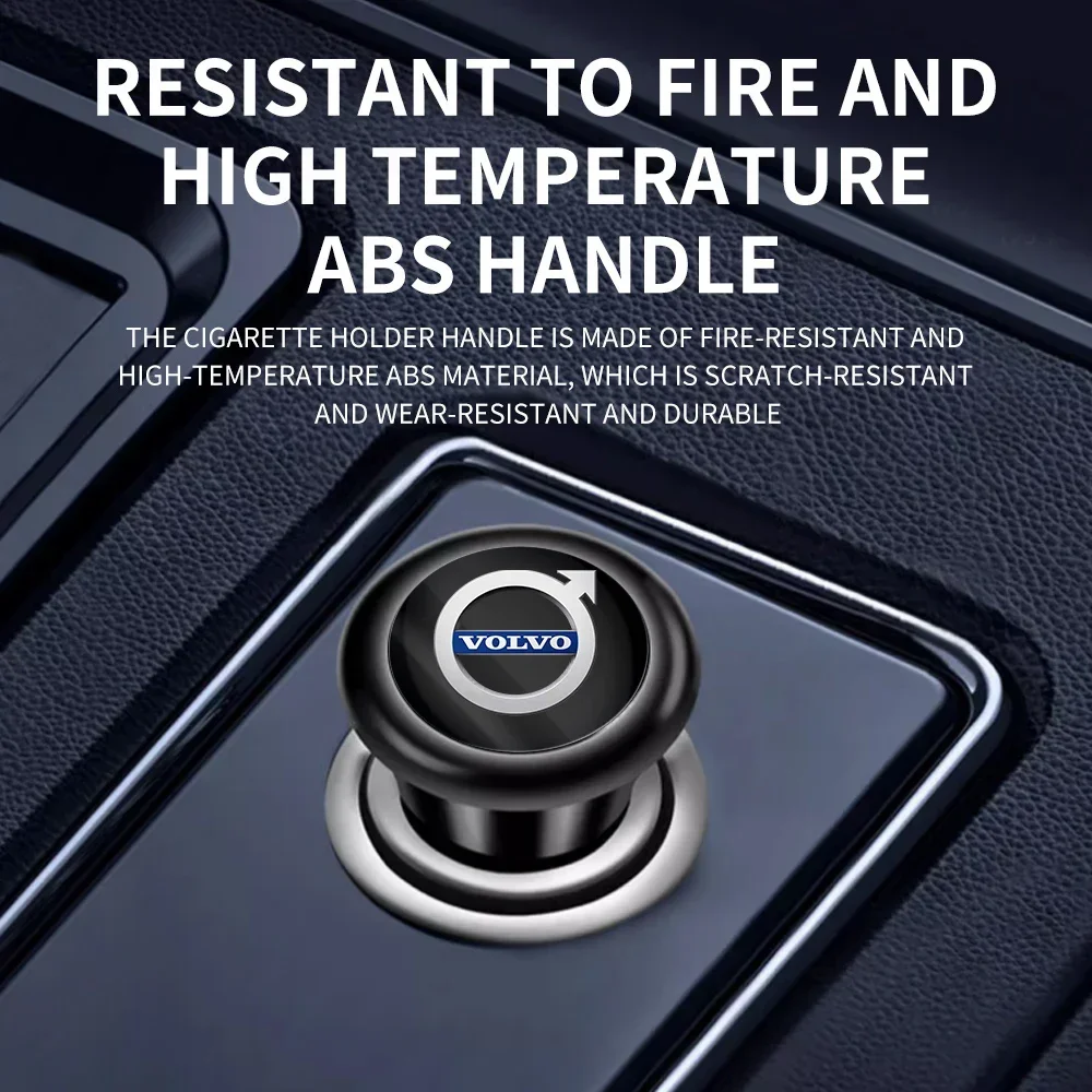 Портативный адаптер прикуривателя для Volvo AWD C30 C70 S40 S60 S80 S90 T6 V40 V50 V60 V70 V90 XC40 XC60 XC70 XC90