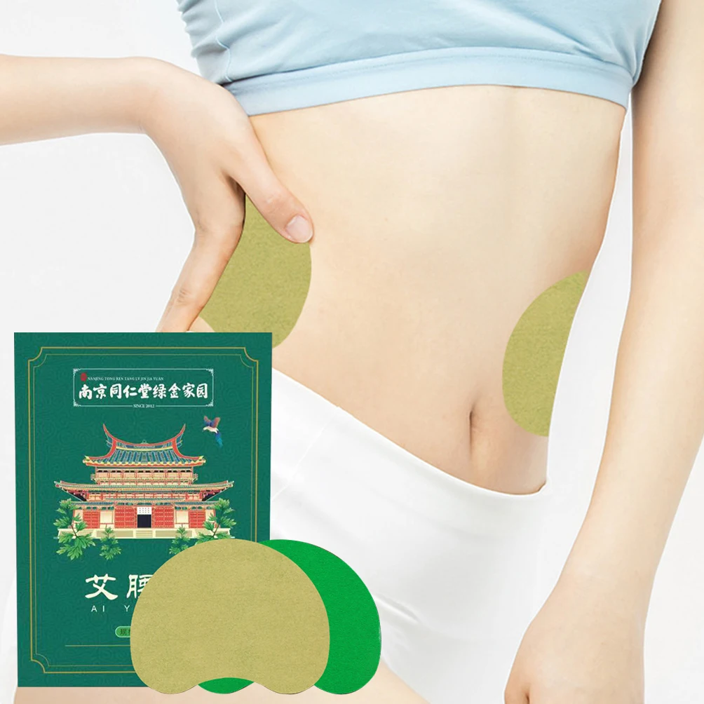 

НОВЫЕ Травяные наклейки с изображением стройных фигур, большие накладки на живот, наклейки на пупок для похудения из полыни