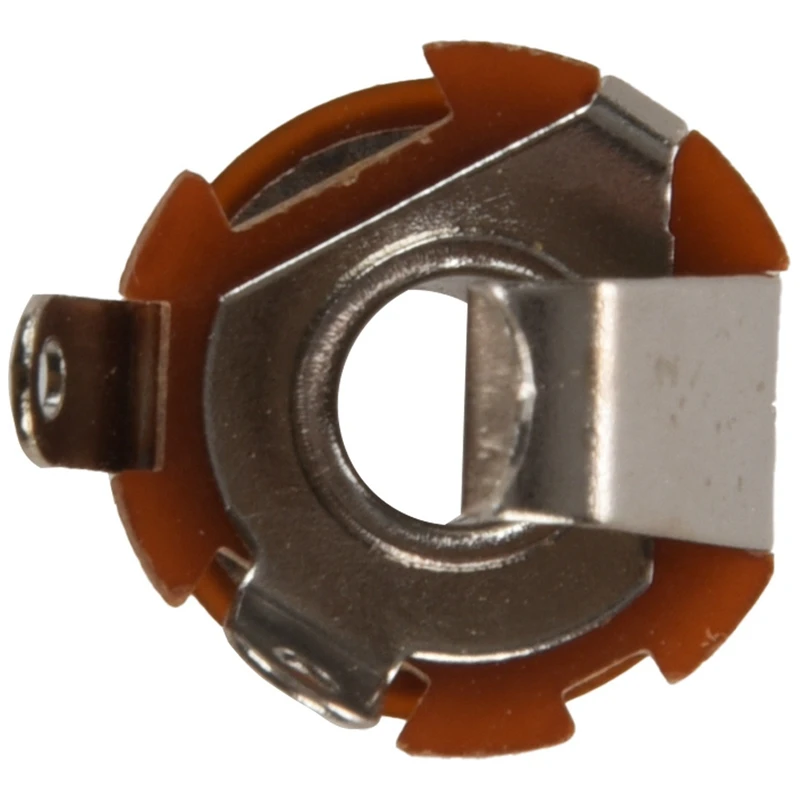 

5X детали и аксессуары для гитары Switchcraft 1/4 6,35 мм 2-проводное Моно шасси гитарный разъем входной выход