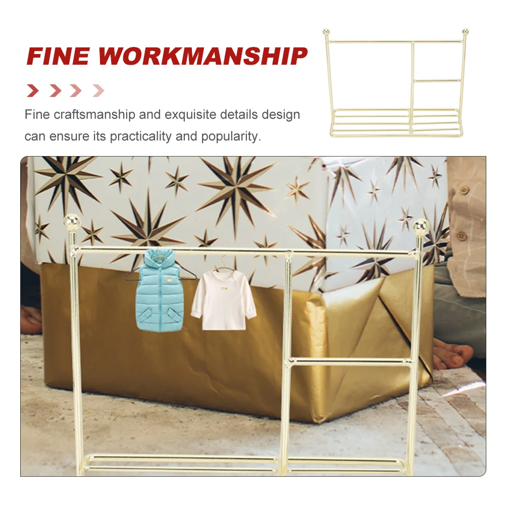 Маленькая вешалка для одежды подвесная металлическая платья детские вешалки