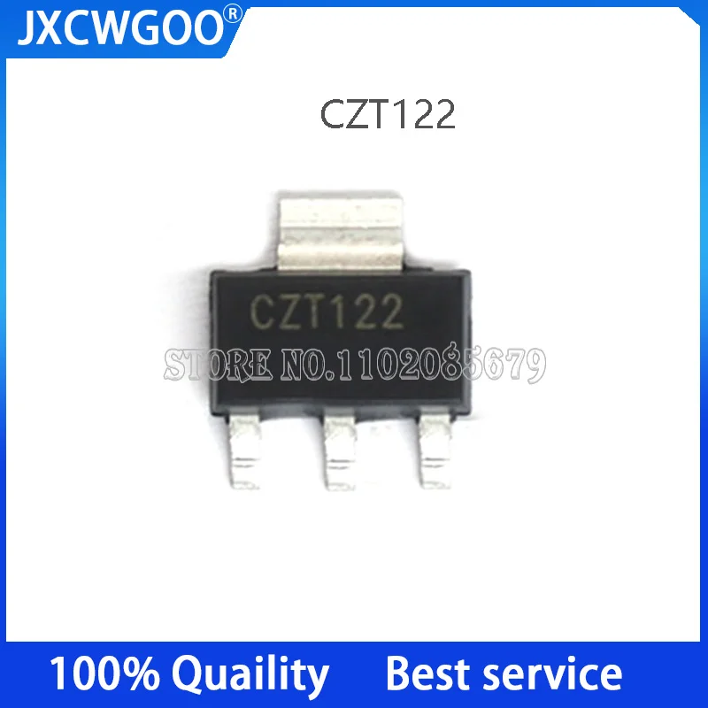 

20PCS CZT122 ZT122 SOT-223 NPN Transistor New original
