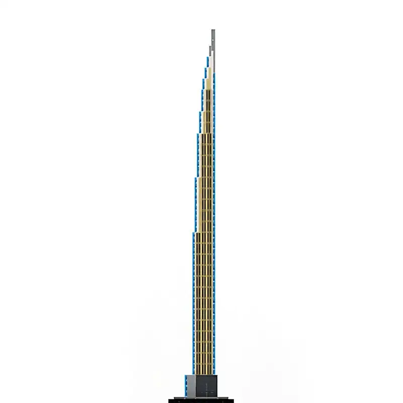Детский конструктор 111 West 57th Street масштаб 1:800 башня Steinway набор строительных блоков