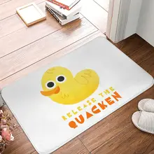 Rubber Duck Bathroom Mat Release The Quacken Doormat Kitchen Carpet Entrance Door Rug Home Decoration