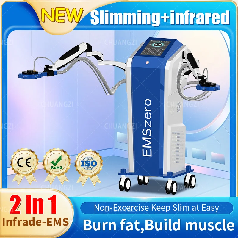 

2023 best 14 Tesla DLS-EMSLIM NEO Slimming+Infrared 2 in1 Body Sculpture Fat Removal Hi-emt for Salon Nova EMSZERO
