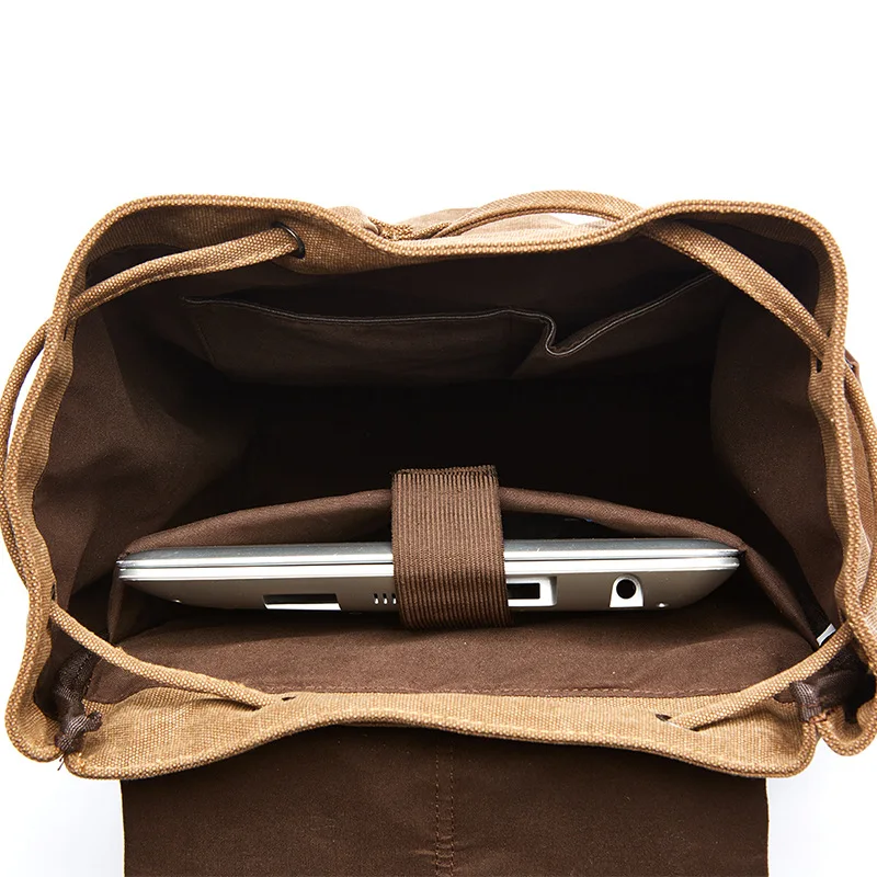 2022 New Fashion Men Backpack Korean Style Canvas Travel Backpacks Usb Charging Backpacks Male Laptop Bags Bookbags Mochilas