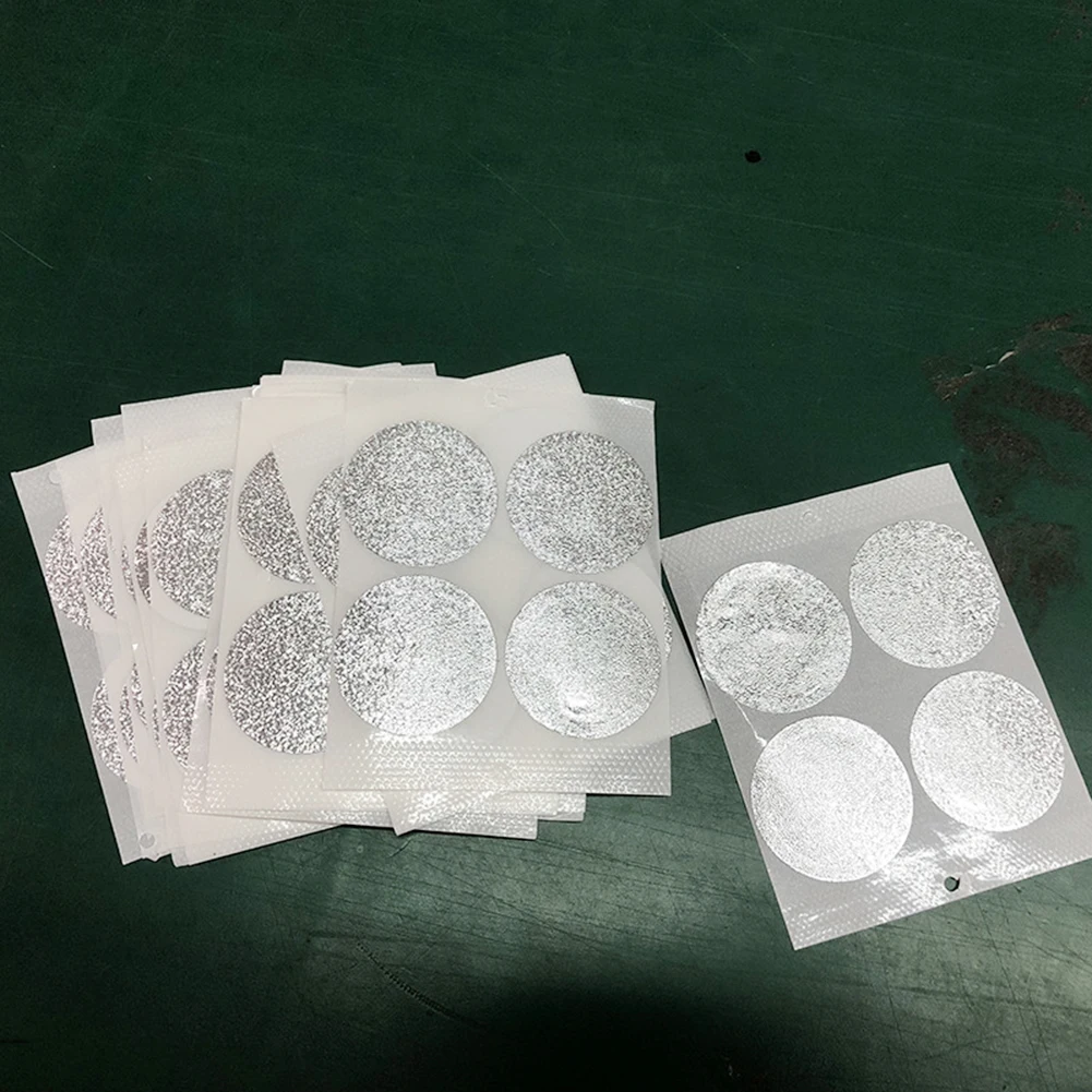 

100Pcs Disposable Aluminum Foils Lids Coffee Capsule Cup Sealing Stickers Self-Adhesive Sealing Film Stickers