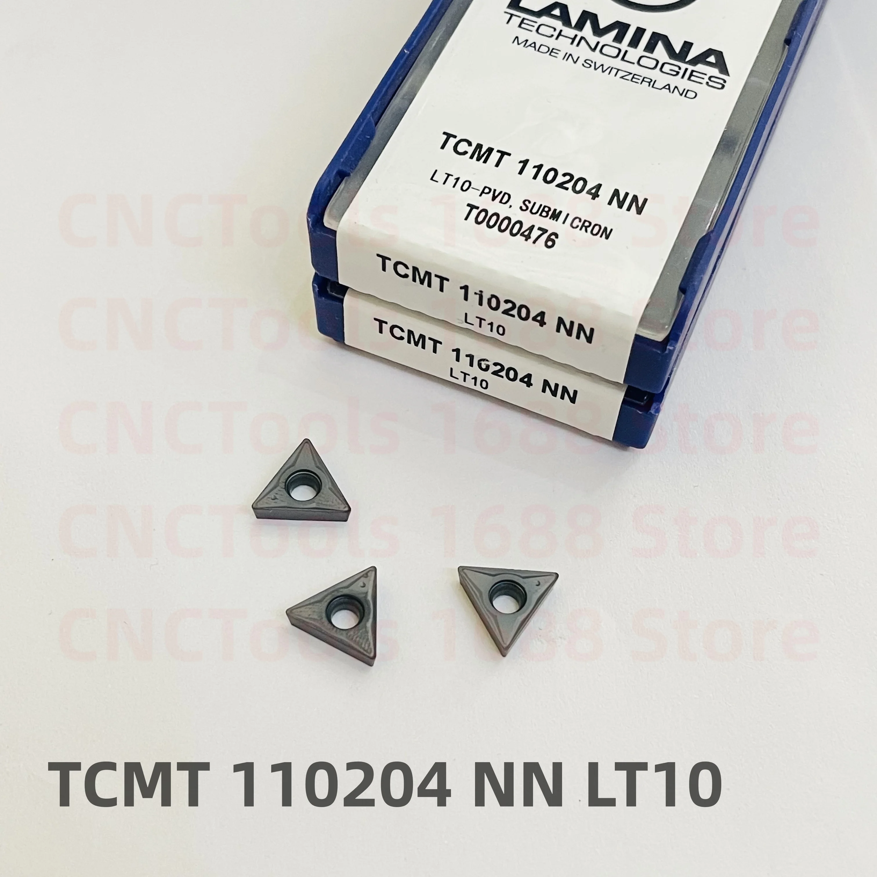 

Режущая карбидная вставка LAMINA TCMT110204 NN LT10 TCMT110208 NN LT10 для вставок TCMT