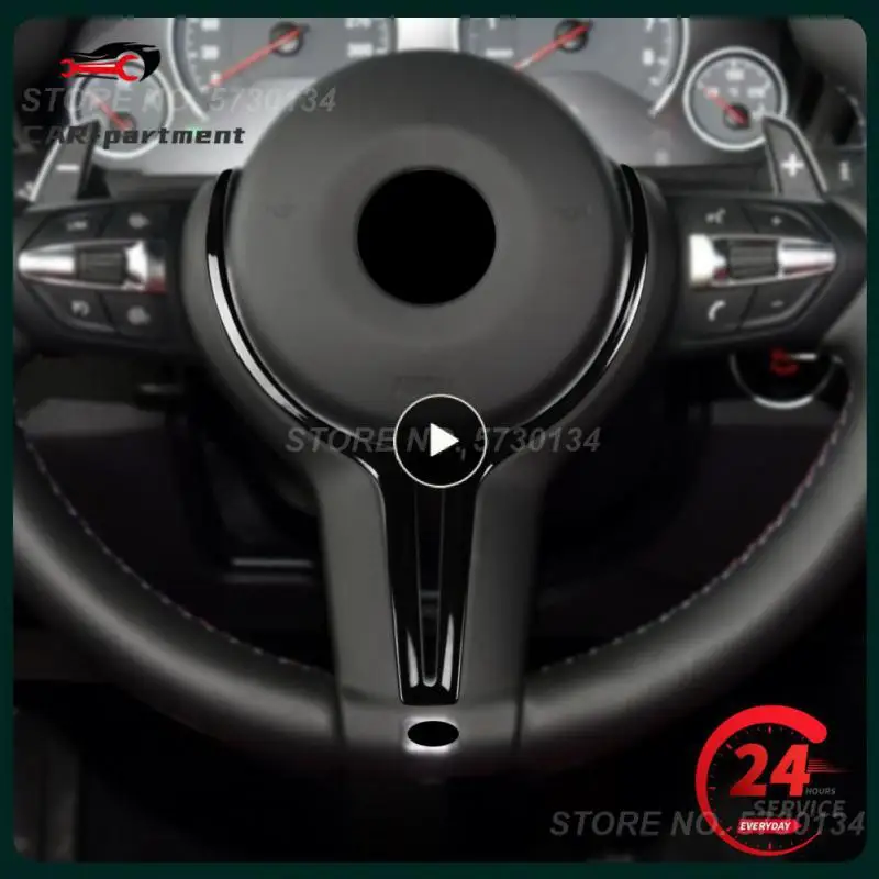 

Delicate Car Styling Steering Wheel Sticker 130g Car Sport Carbon Fiber Sticker Exquisite Premium Carbon Fiber Light Weight Abs