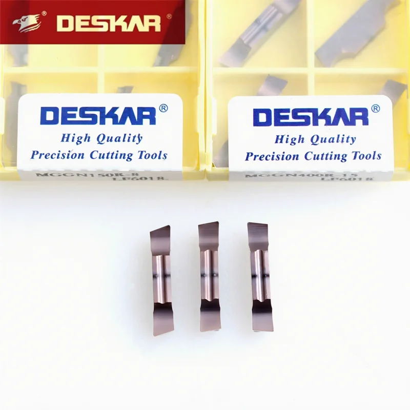 

Deskar Mggn150 200 250 Mggn300 400 Mggn500 Jm R-15 L-15 R-8 Lf6018 Токарный станок с ЧПУ Токарные твердосплавные инструменты для резки канавок Пластины с ЧПУ