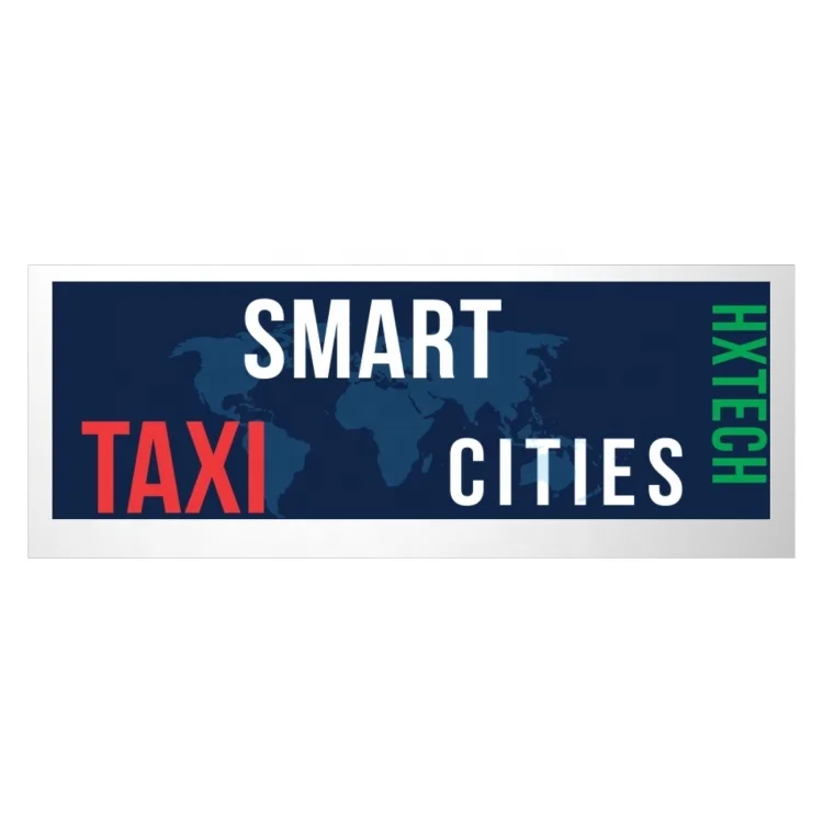 

HXTECH Облачное управление, односторонний, высокая яркость, верхняя крыша автомобиля, внешний дисплей