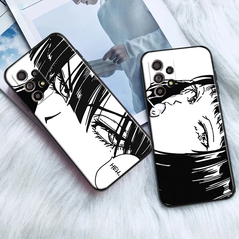 

Tomie Comic For Samsung S8 S9 Plus S10 S10E S20 S21 FE Lite Ultra Plus Phone Case Soft Back Coque Black Funda Liquid Silicon