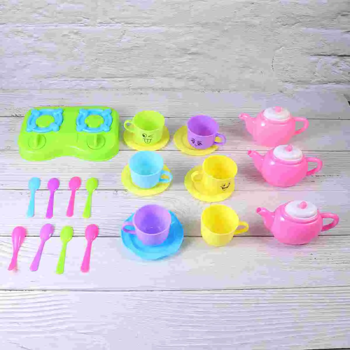 

1 Set of Playing House Tableware Teaware Toys Kids Accessories for Home Children Kids