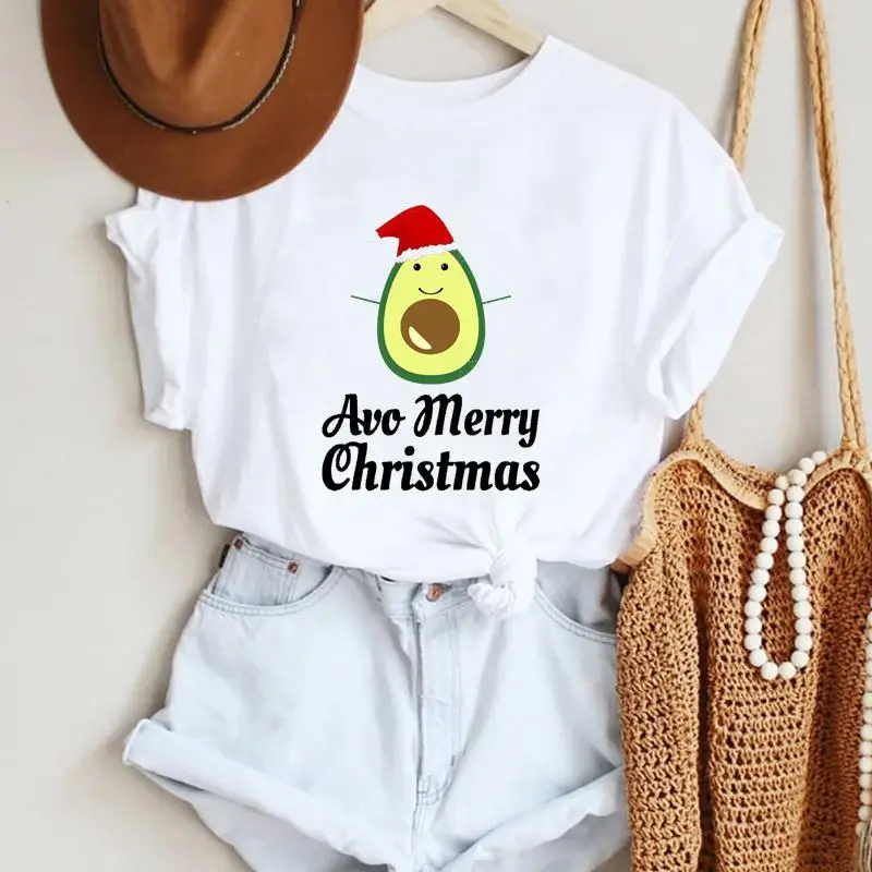 

Women Fruit Funny Cute Sweet Merry Christmas 90s Fashion Print Tshirts Trend Top T Shirt Graphic Travel Ladies Tee T-Shirt