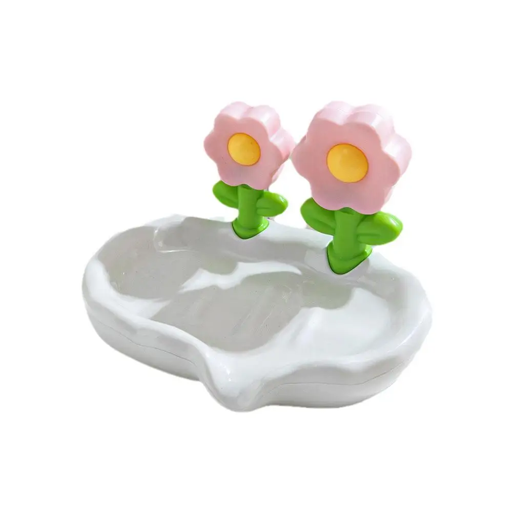 Коробка для мыла с цветами Мультяшные милые персонализированные аксессуары