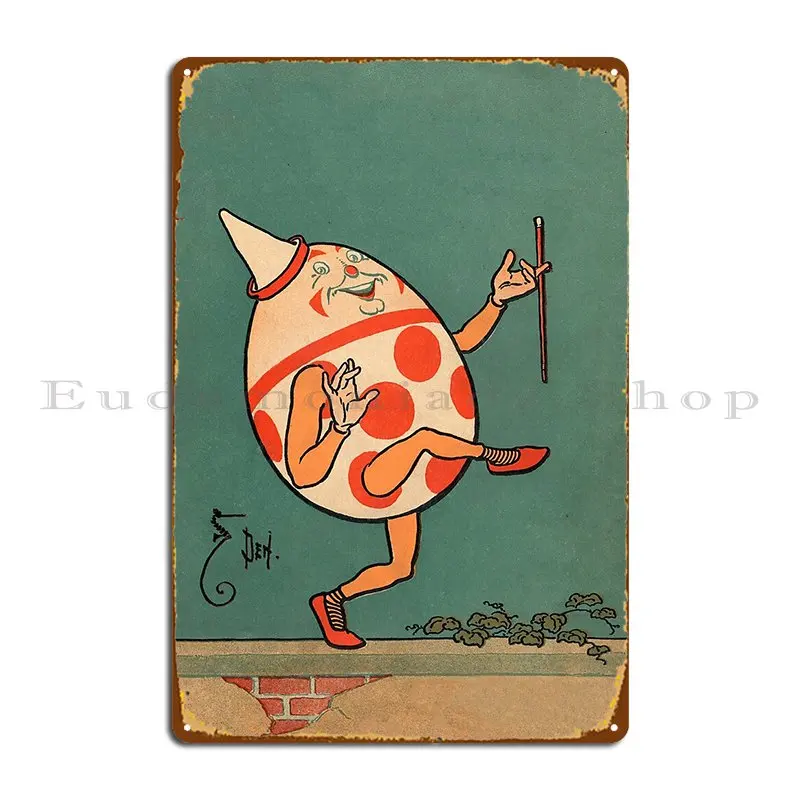 Металлический знак Denslow S Humpty Dumpty