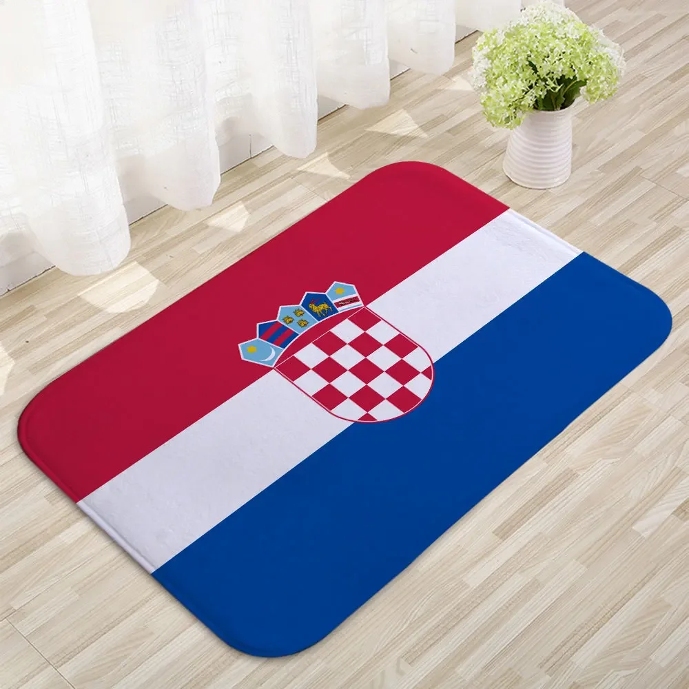 Диатомная грязевая дверь матовый национальный флаг дверной коврик Декор