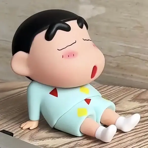 12 см 2024 новый аниме карандаш Shin-chan Q версия кавайная фигурка ПВХ модель игрушки